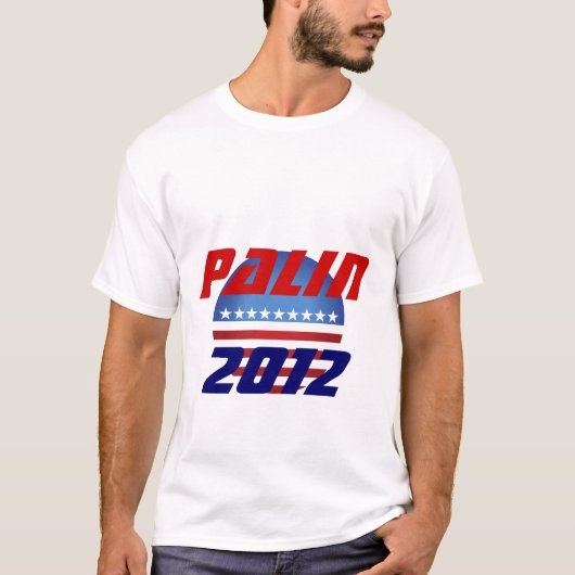 Palin 2012 hommes, T-shirt de dames (Devant)
