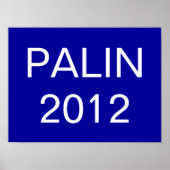 PALIN, 2012 POSTER (Voorkant)