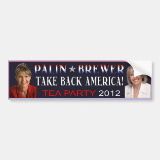 Palin Brewer 2012 Bumpersticker