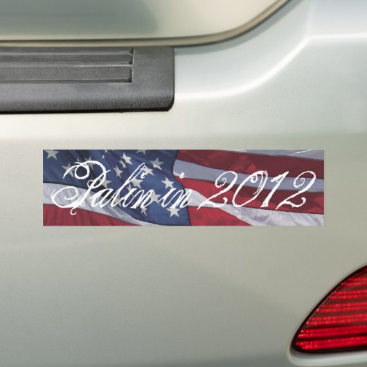 Palin Bumpersticker 2012 (Op auto)