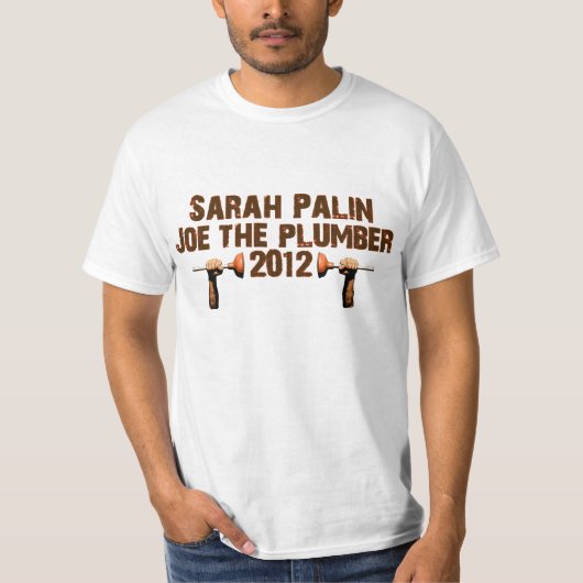 Palin Joe de Plumber 2012 T-shirt (Voorkant)