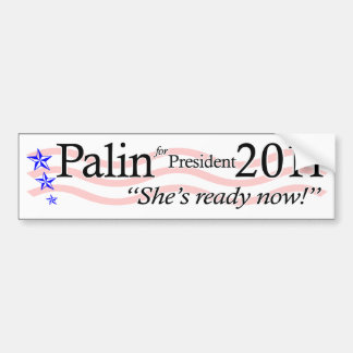 Palin voor President 2011 Bumpersticker