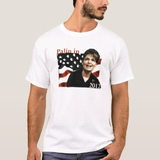 Palin voor President in 2012 T-shirt