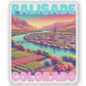 Palisade Colorado Sticker (Voorkant)