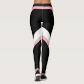 Palisade Design Friendly Pink Ribbon Flow Leggings (Achterkant)