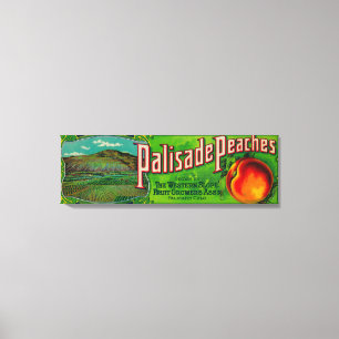 Palisade-etiket Canvas Afdruk