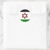 PALISRA Vlag Ronde Sticker (Tas)