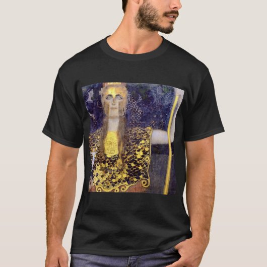 Pallas Athena, Gustav Klimt T-shirt (Voorkant)