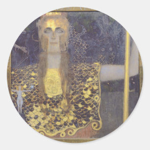 Pallas Athena Ronde Sticker