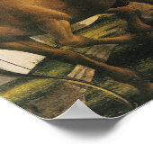 Pallas & Centaur, Botticelli Renaissance Fine Art Poster (Hoek)