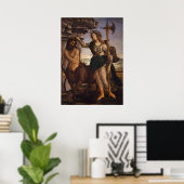 Pallas en het centrum door Botticelli Poster (Thuiskantoor)