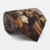 Pallas en het centrum door Botticelli Stropdas (Opgerold)