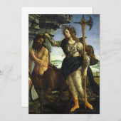 Pallas (Minerva) en Centaur door Sandro Botticelli (Voorkant / Achterkant)