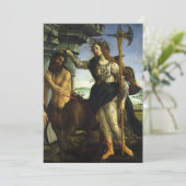 Pallas (Minerva) en de centaur van Sandro Botticel (Staand voorkant)