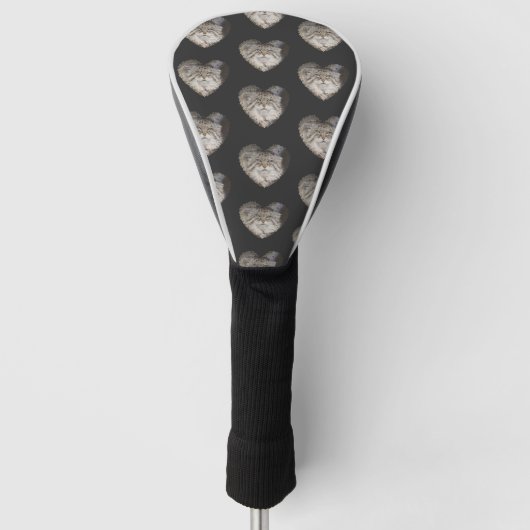 Pallat Kat Hart Golfheadcover (Voorkant)