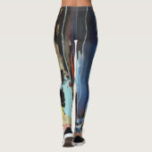 "Pallette de cascade" Leggings (Dos)
