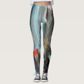 "Pallette de cascade" Leggings (Devant)