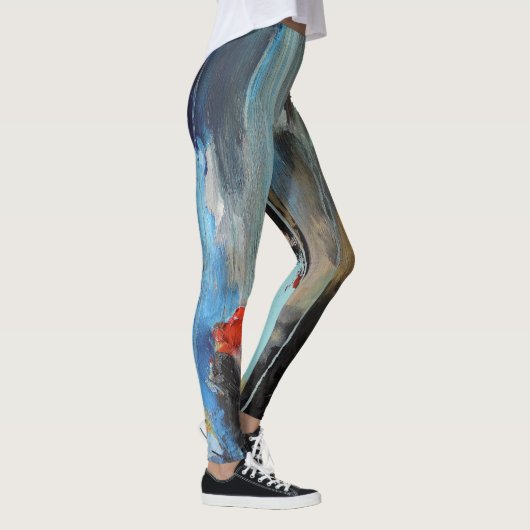 "Pallette de cascade" Leggings (Droite)