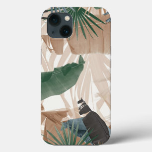 Palm Banana Leaves Bliss (herfstkleuren) 1 #tropis iPhone 13 Hoesje