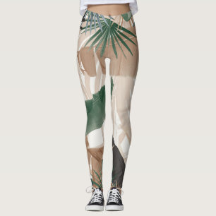 Palm Banana Leaves Bliss (herfstkleuren) 1 #tropis Leggings