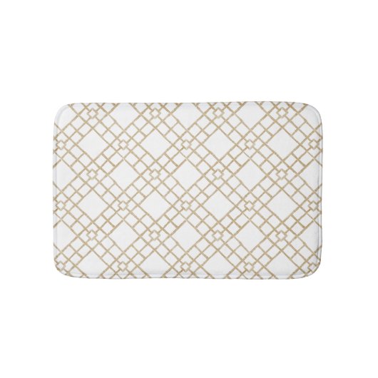 Palm Beach Bamboe Lattice Badmat (Voorkant)
