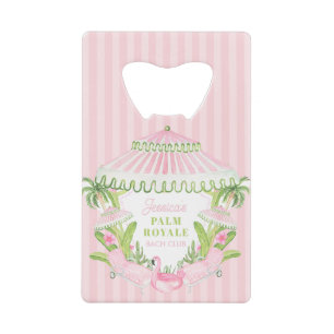 Palm Beach Cabana Bach Club   Meisjes uitje  Kredietkaart Flessenopener