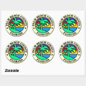 Palm Beach County Florida Stickers (Vel)