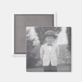 PALM BEACH DANDY aimant (carré) (Recto/Verso)