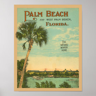 Palm Beach Florida Toerisme Poster