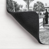 Palm Beach Florida Trolley Mousepad 1909 Muismat (Hoek)