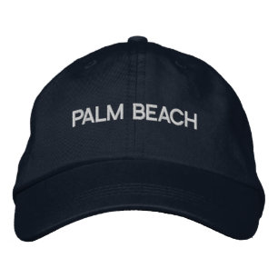 Palm Beach geborduurd honkbal Pet