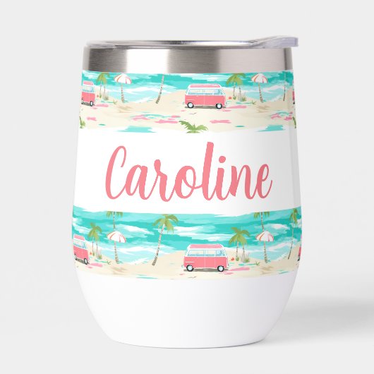 Palm Beach Île tropicale Surf Van (Gauche)