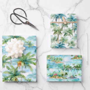 Palm Beach inpakpapier Vel