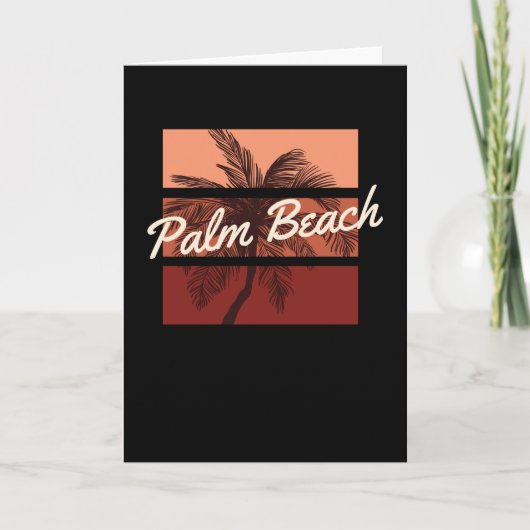 Palm Beach Kaart (Voorkant)