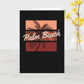 Palm Beach Kaart (Gele Bloem)