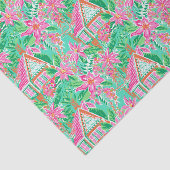 Palm Beach Kerst Waterverf Gingerbread House Tissuepapier (Detail)