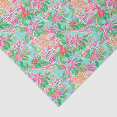 Palm Beach Kerst Waterverf Gingerbread House Tissuepapier (Detail)