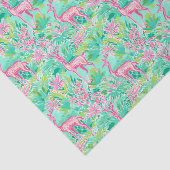 Palm Beach Kerst Waterverf Roze rendier Tissuepapier (Detail)