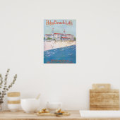 Palm Beach Life #11 afdruk Poster (Keuken)