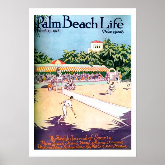 Palm Beach Life #12 print (Voorkant)