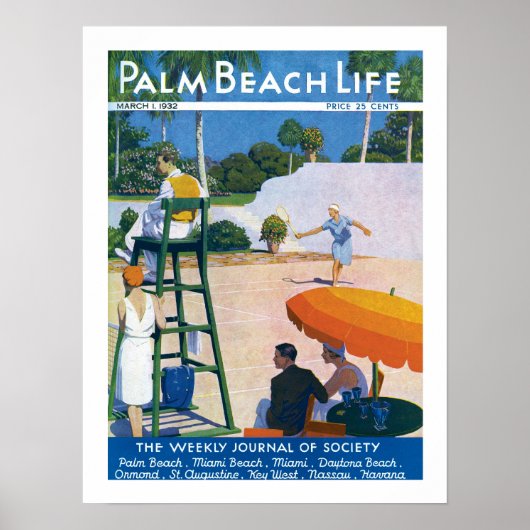 Palm Beach Life #14 print (Voorkant)