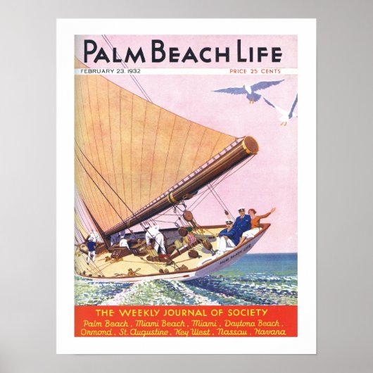 Palm Beach Life #15 print (Voorkant)