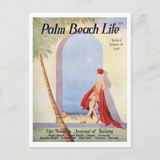 Palm Beach Life #18 briefkaart (Voorkant)
