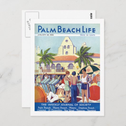 Palm Beach Life #8 briefkaart (Voorkant / Achterkant)