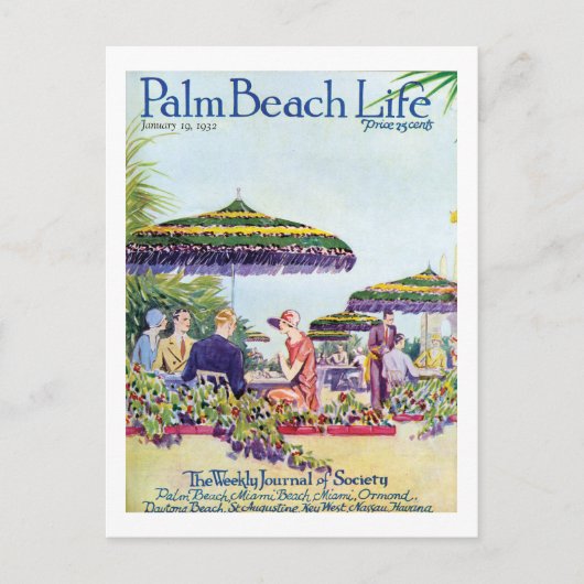 Palm Beach Life #9 briefkaart (Voorkant)