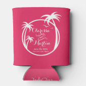 Palm Beach Logo | KIES UW ACHTERGRONDKLEUR Blikjeskoeler (Achterkant)