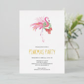 Palm Beach Noël Fête Invitation (Debout devant)