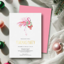 Palm Beach Noël Fête Invitation