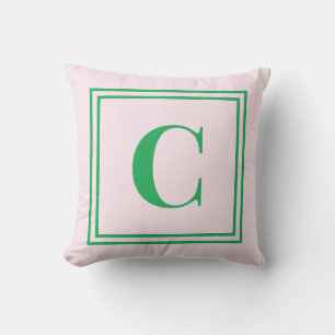 Palm Beach Preppy Monogram Worpillow Kussen