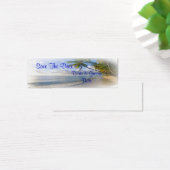 Palm Beach thème de mariage Enregistrer les cartes (Bureau)